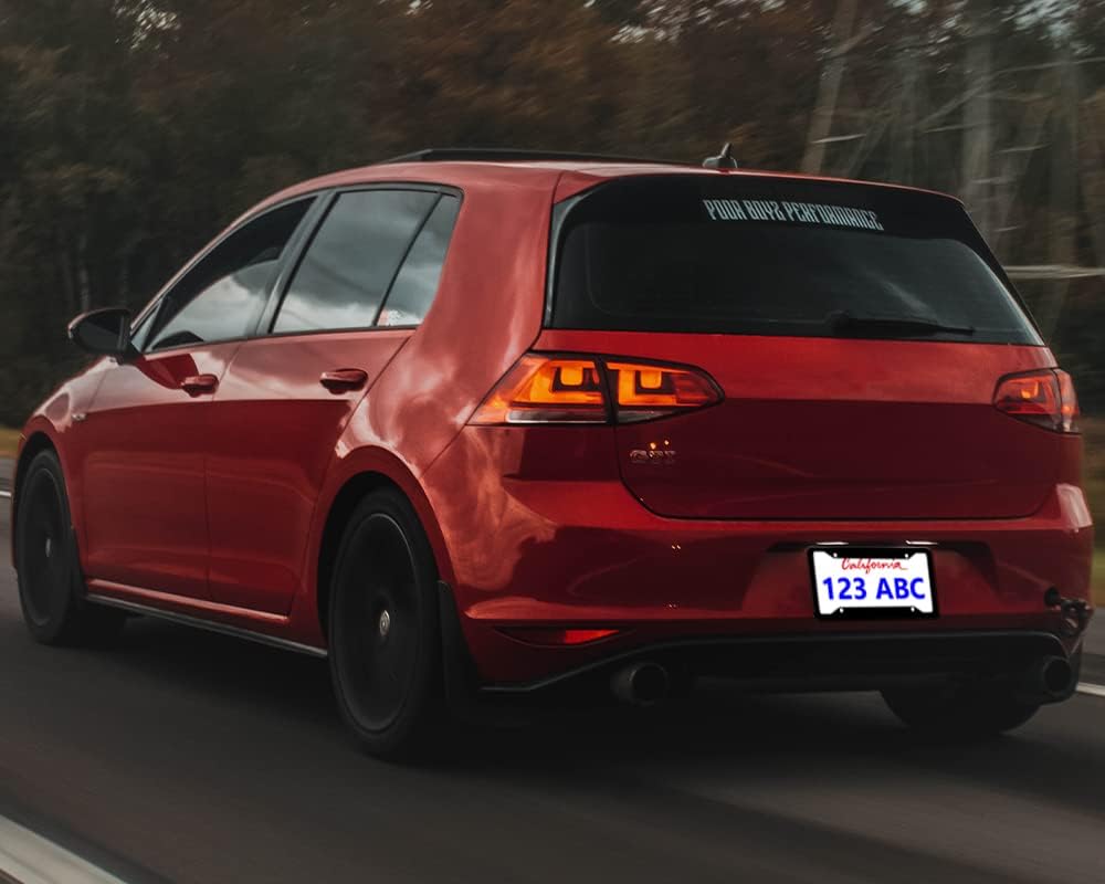 Custom License Plate Personalized Your Own Text Front Tag License Plate for Cars, Customized Design Metal Auto Decor License Plate Cover 6x12 inches (Multicolor)