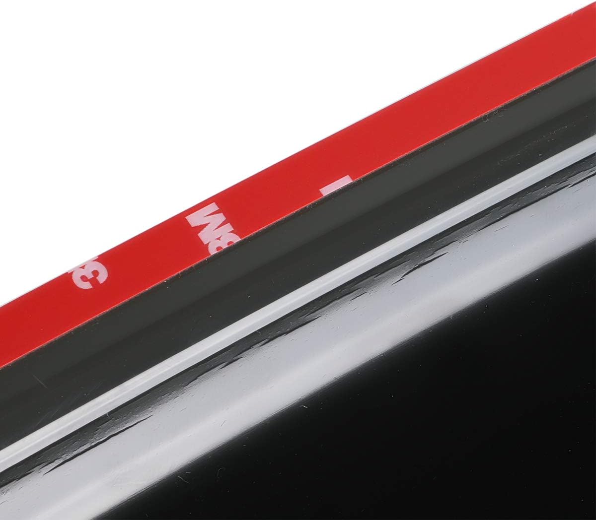 4pcs Outside Mount Style Window Rain Guards Durable Side Wind Deflectors Dark Smoke Nice Vent Window Visors Compatible with 2011-2019 Explorer