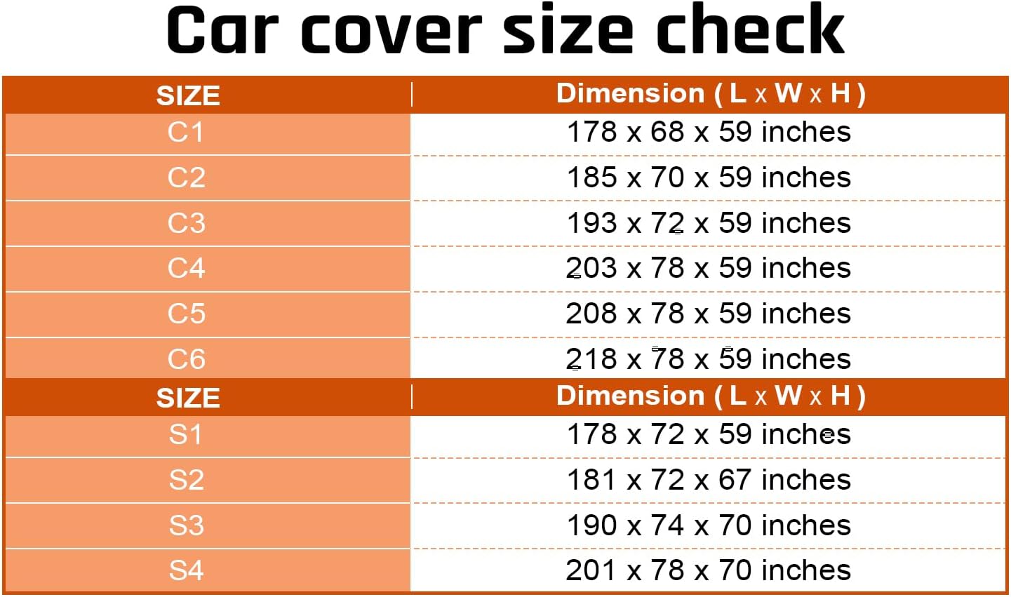 Large Car Covers Waterproof for All Weather Protection with Silver Stripe Design, Car Cover for Automobiles Universal Fit Cadillac Deville, Lincoln Continental Town, Ford Crown Victoria