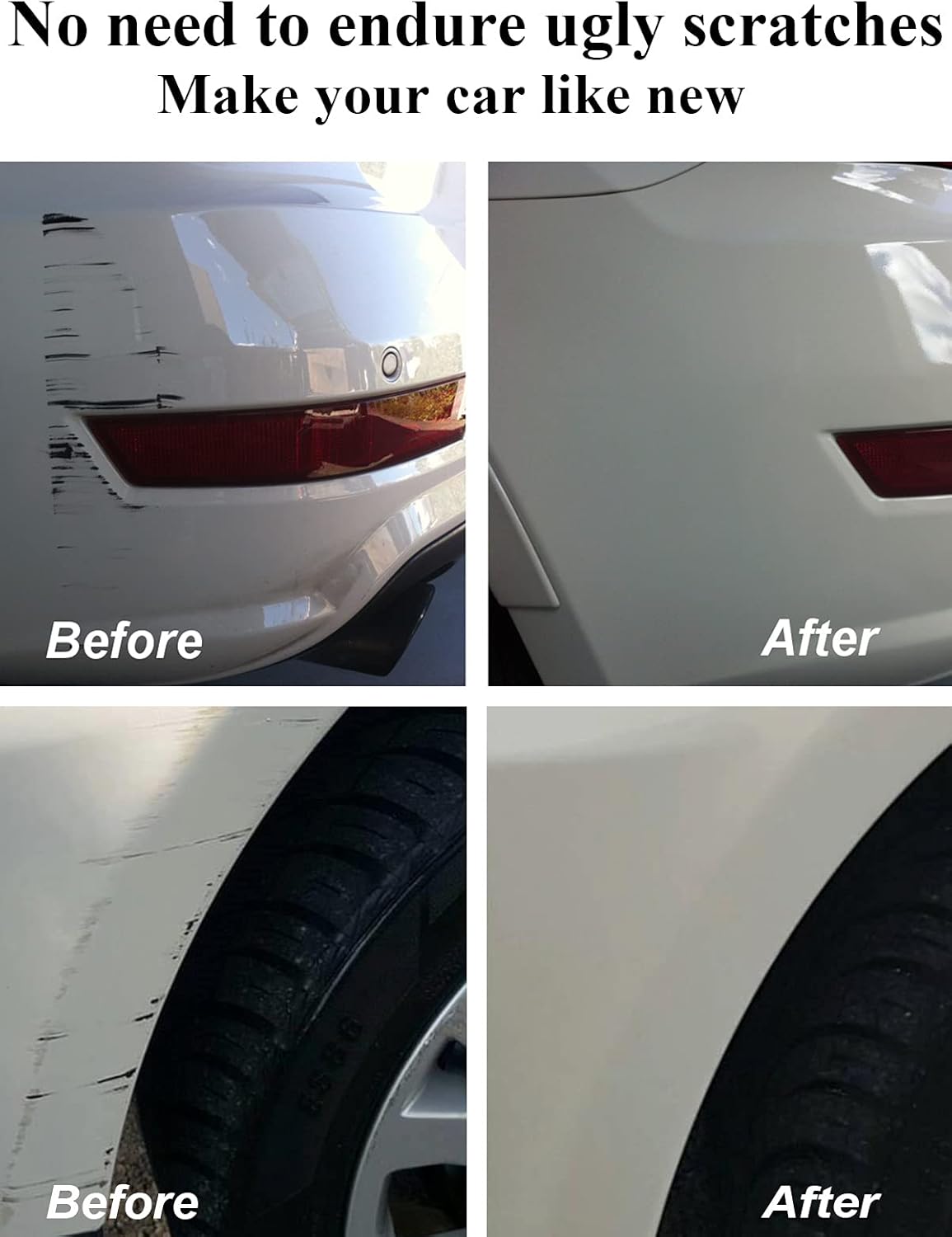 SYOAUTO Wind Chill 089 Touch Up Paint Fit for Toyota Auto Touch up Paint Scratch Repair Pen Brush and Tip 2 in 1 Wind Chill