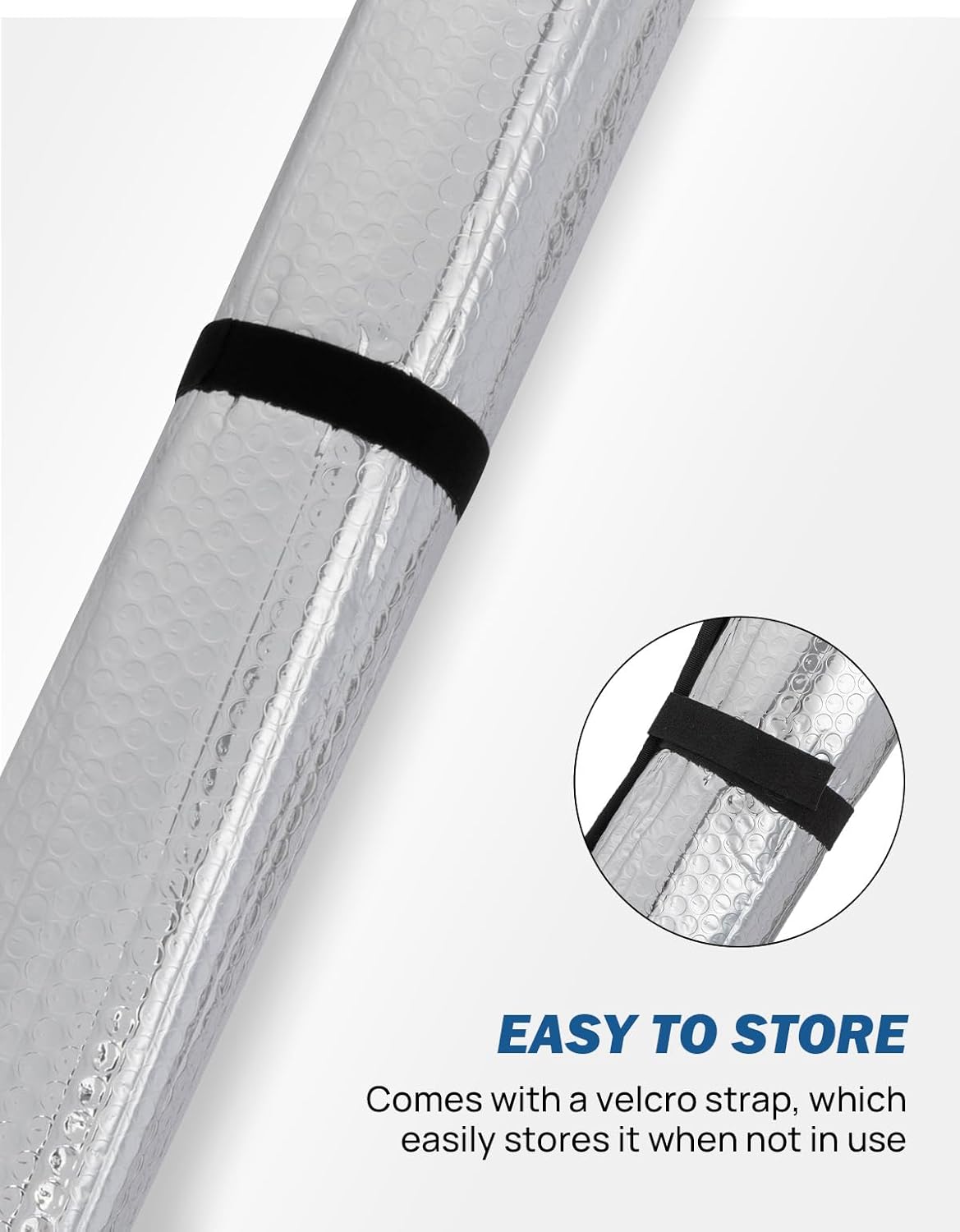 Windshield Sun Shade Compatible with Ram 1500 2500 3500 2019 2020 2021 2022 2023 2024, Sunshade Car Windshield Sun Visor, Foldable Windshield Sun Shield