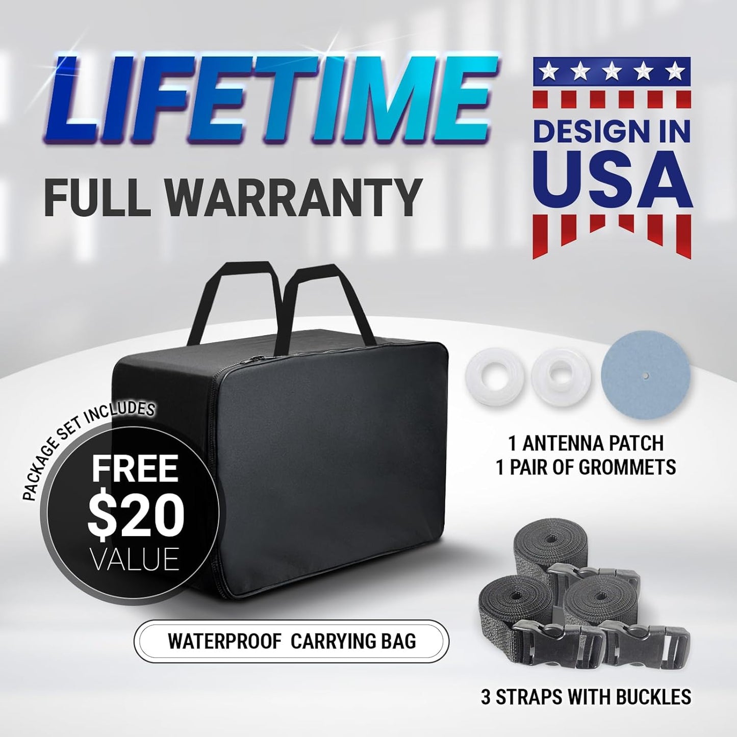 iCarCover Custom Car Cover for Chevy Malibu 2-Door (1978-1983) Waterproof All-Weather Rain Snow UV Sun Protector Full Exterior Indoor Outdoor Car Cover (Stripe - Black/Red)