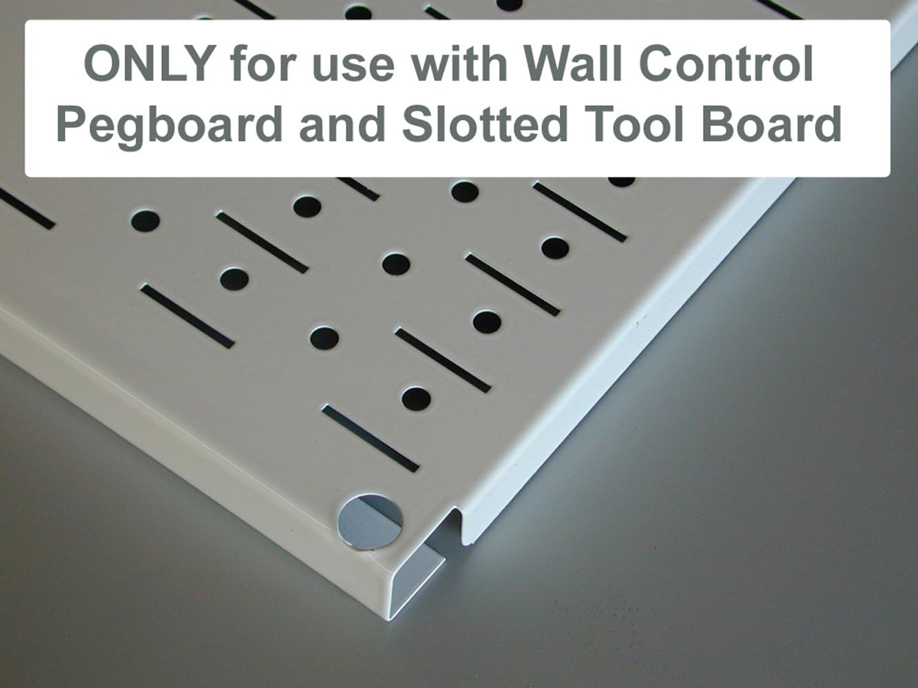 Wall Control Metal Pegboard and Accessory Kit