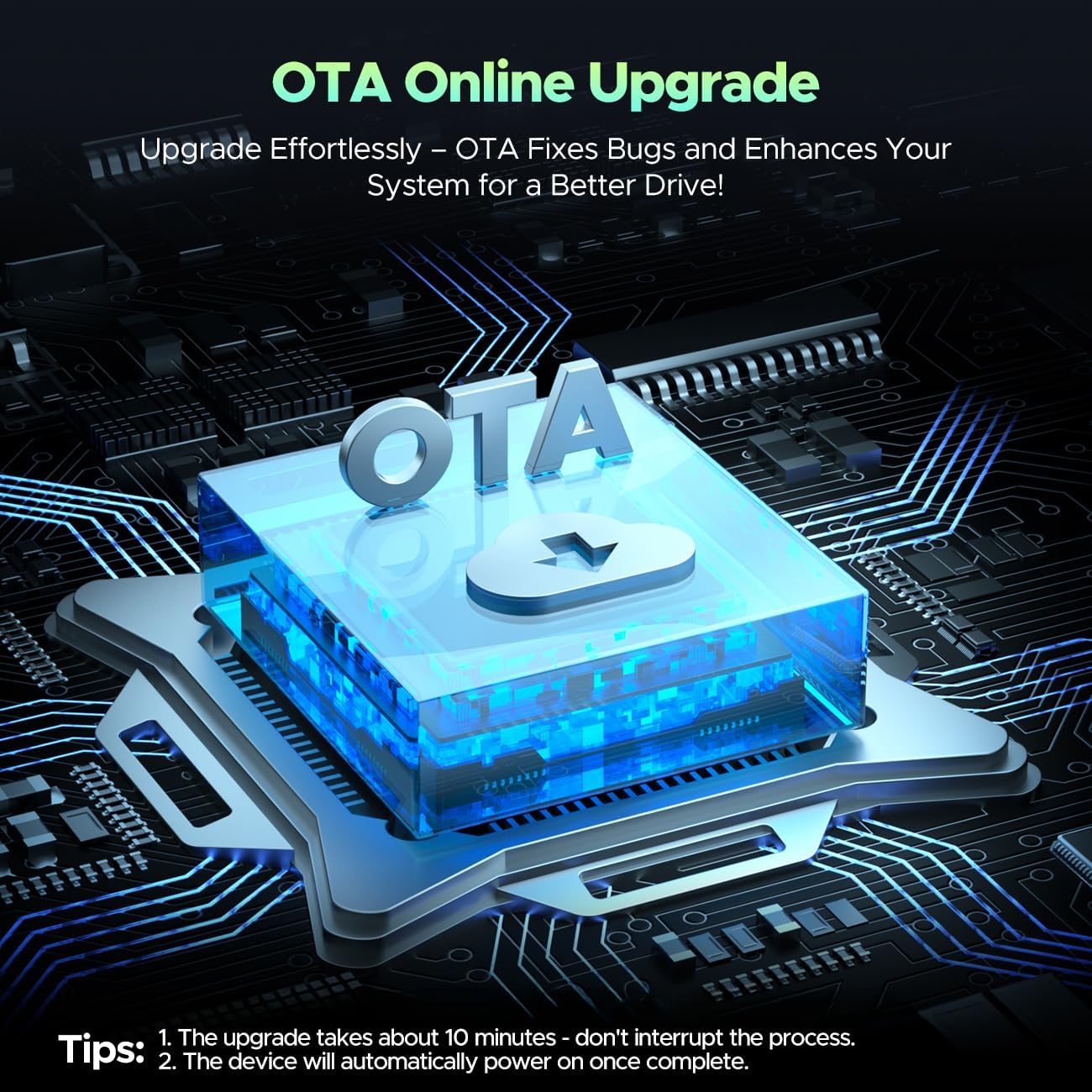 LAMTTO 3-in-1 Magic AI Box Video Player for Streaming Netflix/YouTube/TikTok on Car Screen Wireless Carplay Adapter Dongle with USB Drive for OEM Wired Apple Car Play Cars