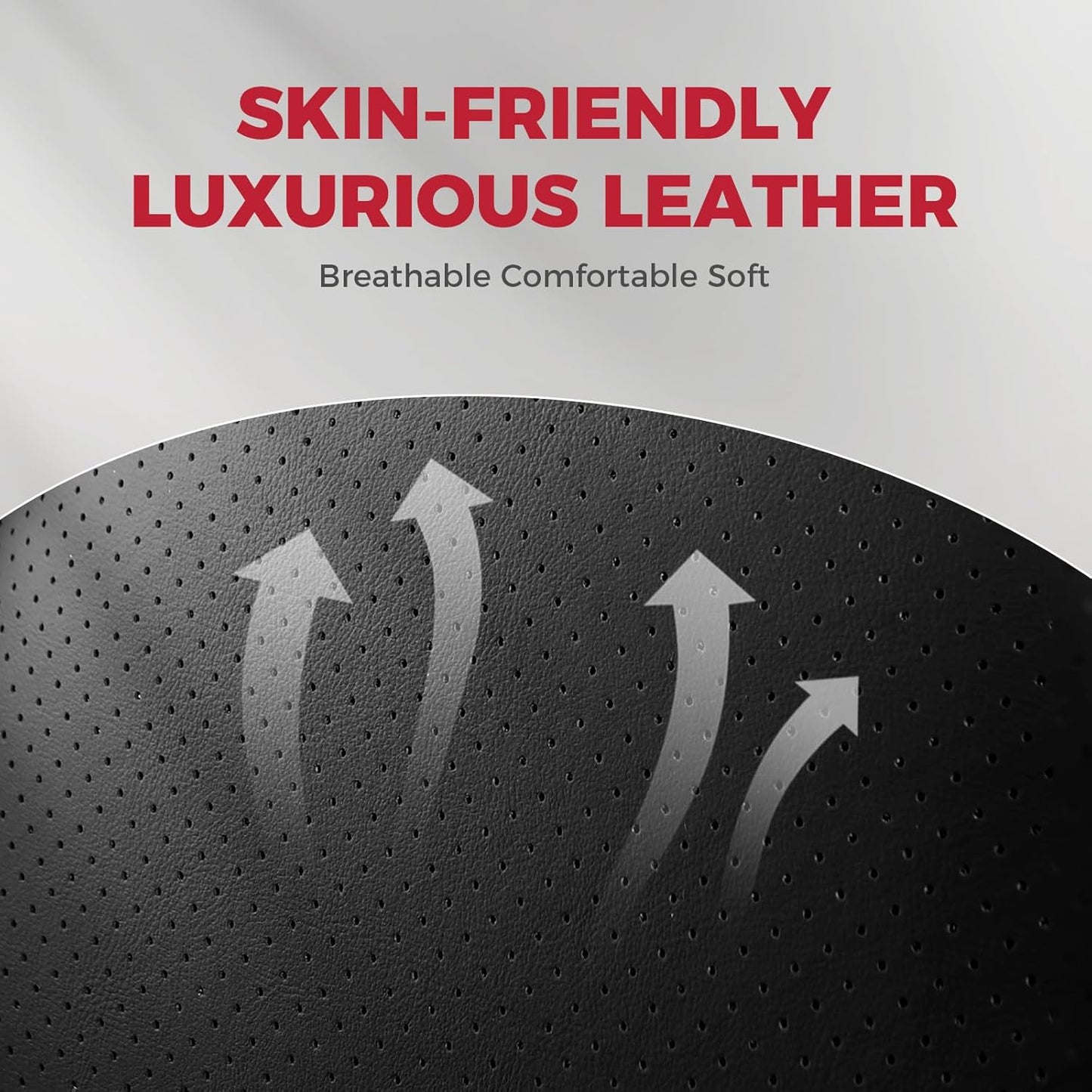 FREESOO Car Seat Covers Full Set,Waterproof Automotive Seat Covers, Leather Cars Interior Covers, Seats Protection Universal fit Babies & Adult (Black Blue)