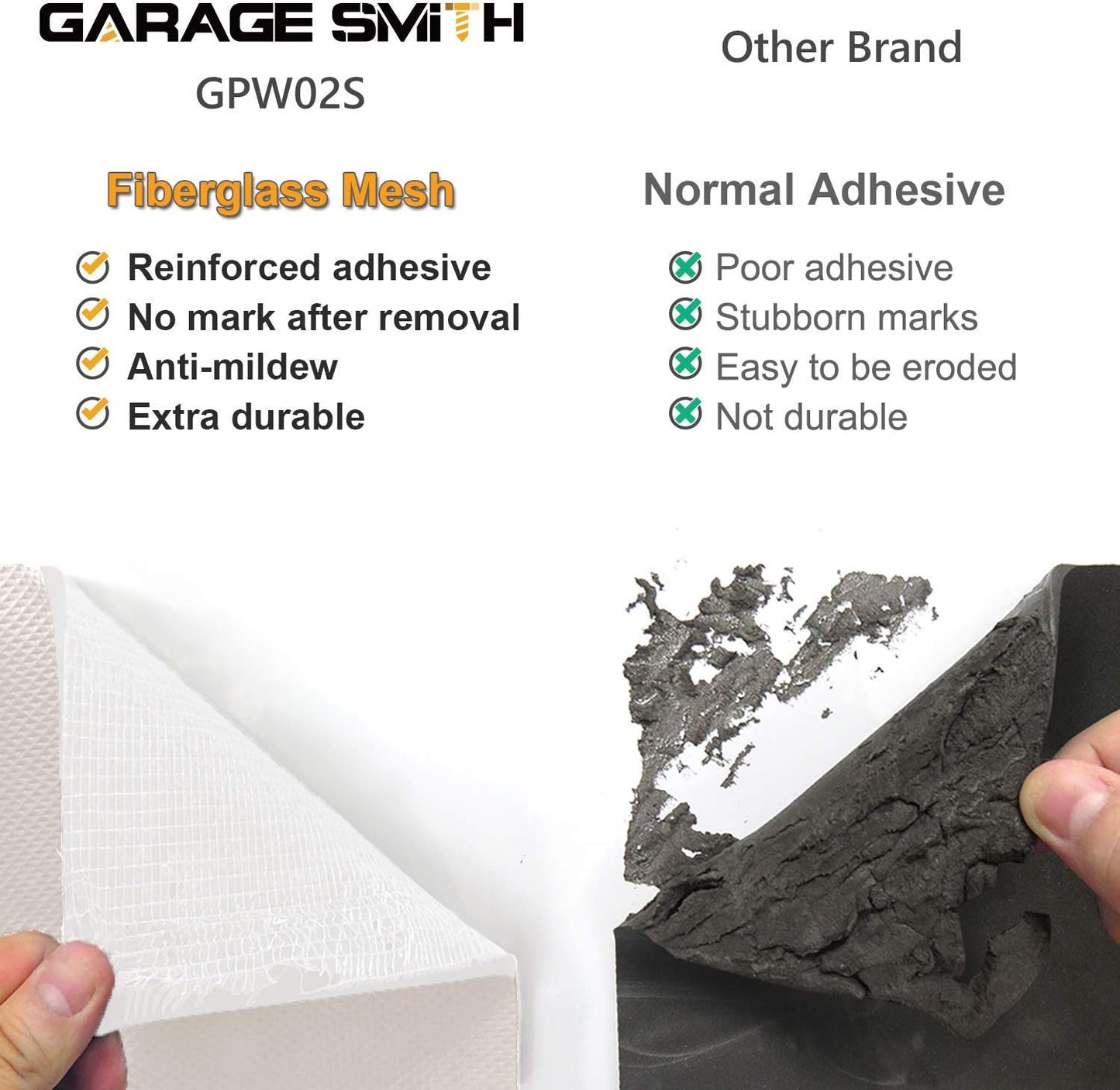 AMPULLA Garage Wall Protector Car Door Protectors, Designed in Germany (4-Pack White)