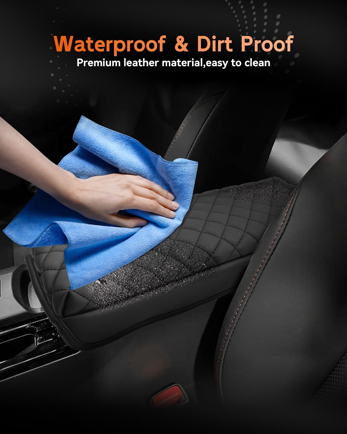 CDEFG for Toyota Prius 2023-2025 2026 Center Console Cover Armrest Box Cover for Prius (LE, XLE, Nightshade Edition, Limited) 2023 2024 2025 Accessories Arm Rest Protector