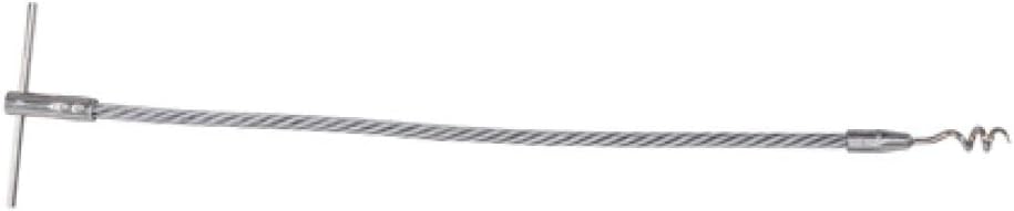 Allpax Flexible Packing Hook (No. 5) - 22 Inches Long, Flexible Wound-Wire Shaft, Steel Corkscrew-Style Tip and Comfort T-Handle (AX1214)