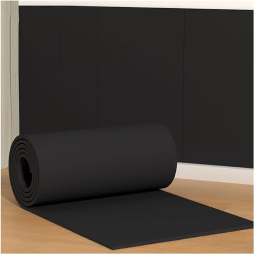 Self-Adhesive Garage Wall Protectors - Rubber Foam Corner Guards for Studios & Gyms (Grey, 39.3x39.3in) - Ultimate Wall Protection & Durability