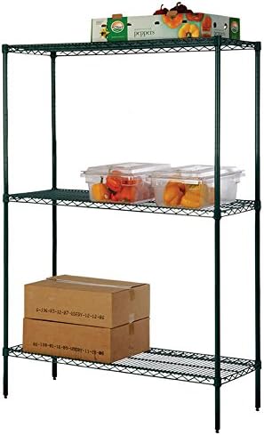 Omega 24" Deep x 24" Wide x 86" High 3 Tier Freezer Starter Shelving Unit