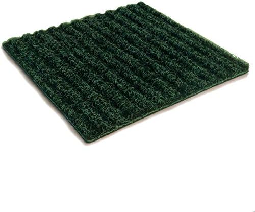 KOECKRITZ Heavy Duty Durable All Weather Indoor/Outdoor Non Slip Entrance Mat Rugs and Runners for Office Business Building Home Garage Front Door - 2' x 8' Green