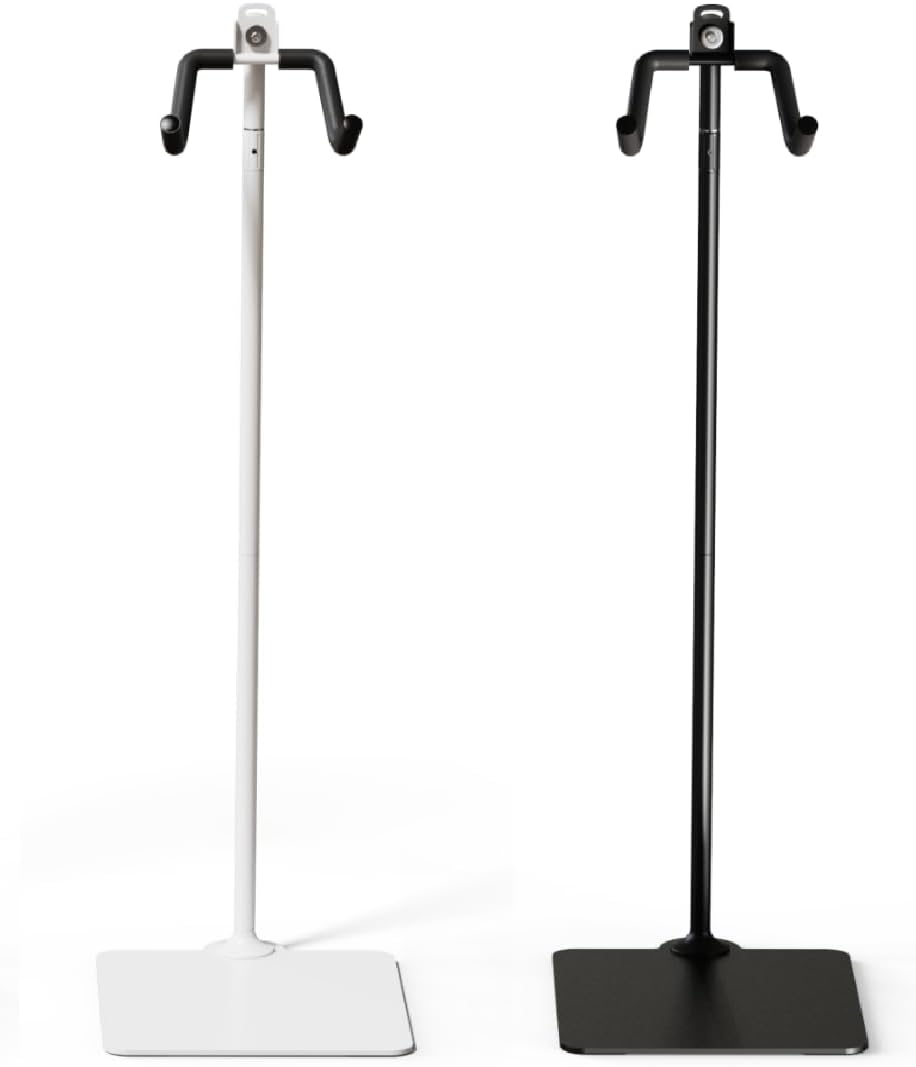 Rcool Carbon Steel Bike Stand,Designed specifically for Folding Bicycles,Home Garage Parking Rack,Stable Anti-Slip,Durable Install,Frame Protection,Space-Saving，White