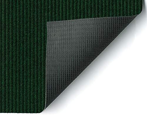 KOECKRITZ Heavy Duty Durable All Weather Indoor/Outdoor Non Slip Entrance Mat Rugs and Runners for Office Business Building Home Garage Front Door (3' x 17', Green)