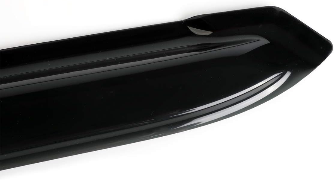 4pcs Original Outside Mount Style Window Rain Guards Durable Side Window Wind Deflectors Dark Smoke Vent Window Visors Fit for 2021-2024 Ford Bronco Sport