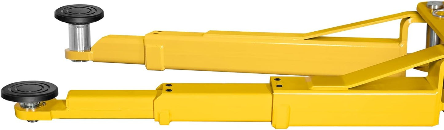 WEIZE 2 Post Automotive Car Lift, 12,000 lbs Capacity,220V 4HP Powerful Motor with Single Point Lock Release for Repaire Shop