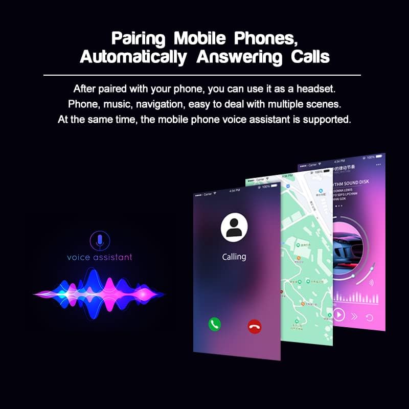 MIMIRACLE V4 Plus Motorcycle Helmet Bluetooth Intercom Headset, Up to 4 Riders 1500M IP65 Waterproof Motorbike Communication System for Skiing/ATV/Off Road -4 Pack