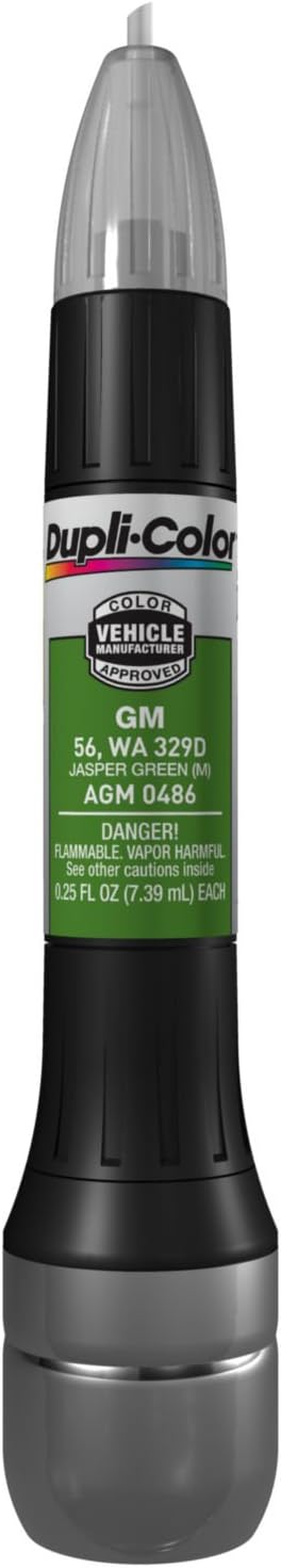 Dupli-Color AGM0486 Scratch Fix All-In-1 Exact-Match Automotive Touch-Up Paint – General Motors Jasper Green – 0.25 oz. Paint Pen