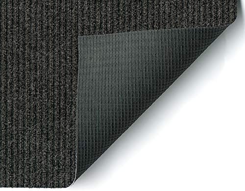 KOECKRITZ Heavy Duty Durable All Weather Indoor/Outdoor Non Slip Entrance Mat Rugs and Runners for Office Business Building Home Garage Front Door (6' x 14', Charcoal)