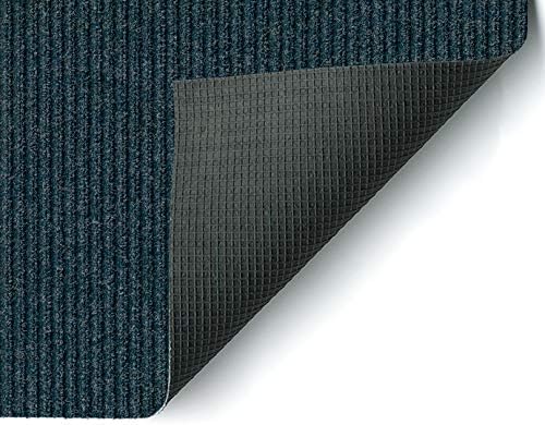 KOECKRITZ Heavy Duty Durable All Weather Indoor/Outdoor Non Slip Entrance Mat Rugs and Runners for Office Business Building Home Garage Front Door (5' x 15', Blue)