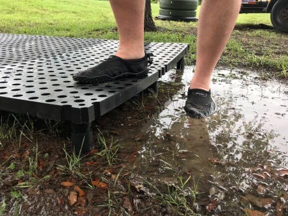 Midwest 10X10 Foot Portable Deck