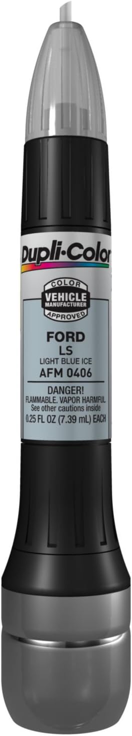 Dupli-Color AFM0406 Scratch Fix All-In-1 Exact-Match Automotive Touch-Up Paint – Ford Light Blue Ice – 0.25 oz. Paint Pen