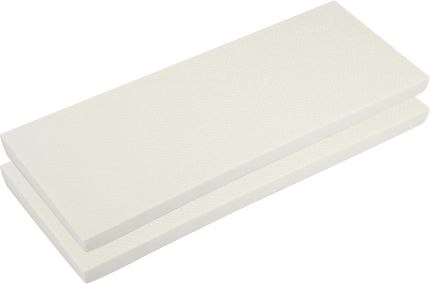 X AUTOHAUX 400x150x20mm 2pcs Car Garage Wall Guard Door Bumper Protector Anti Collision Water Resistance EVA White