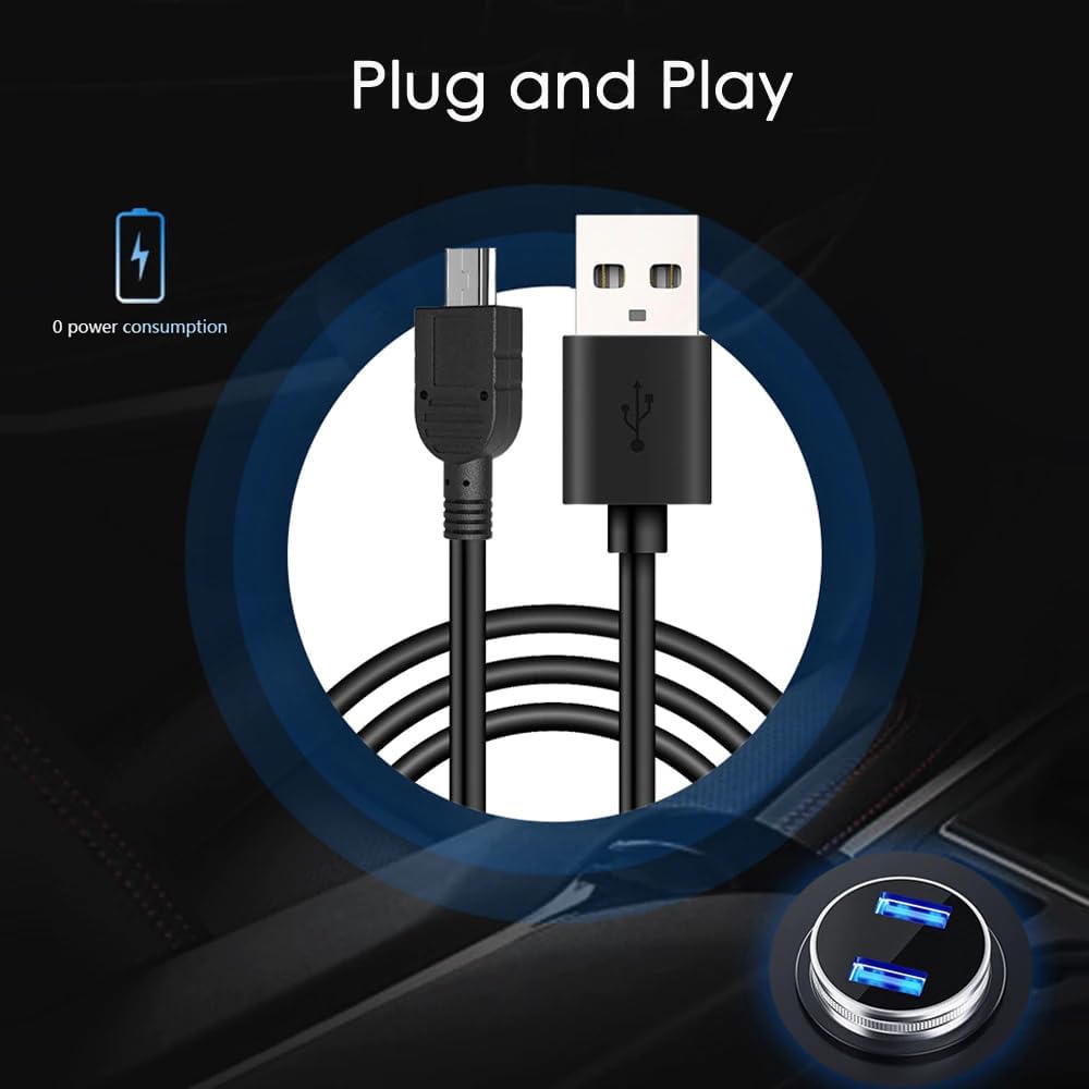 GoolRC Digital GPS Speedometer for Car, Kilometers/Miles Car Global Position System Speedometer Digital Display Speed Car HeadUp Display, White