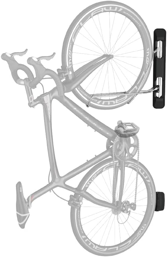 Mount Plus Bike-M Easy Wall Mounted Bike Storage Rack for Your Home Garage, Office Building | Save Space with Swings 180 Degrees | Easy Push and Pull to Wall Mount (Mountain Bike)