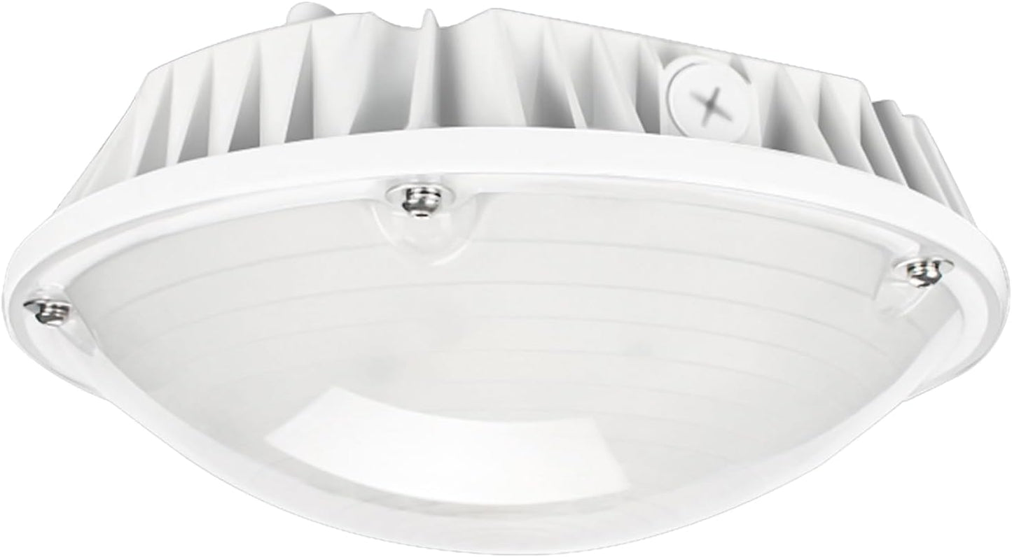 OSTEK LED Canopy Gas Station Light with Motion Sensor 30W/40W/60W Power Selectable 5000K LED Parking carport Lights 90-277V IP65 Commercial Residential Lights DLC & UL Listed