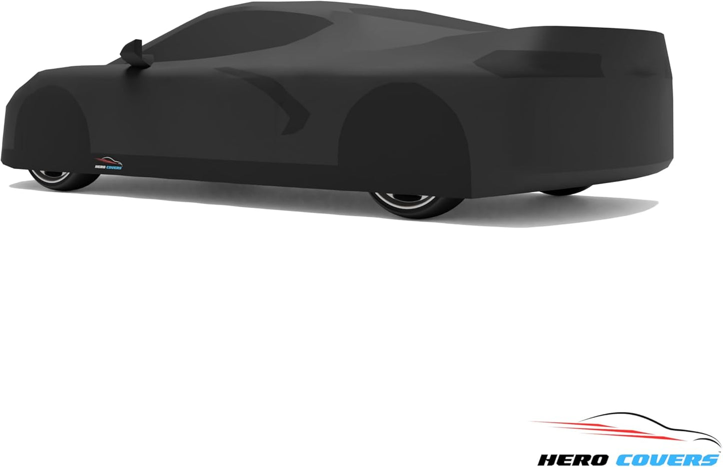 C8 Car Cover Fit for Corvette C8 Indoor and Outdoor Protection (Black)