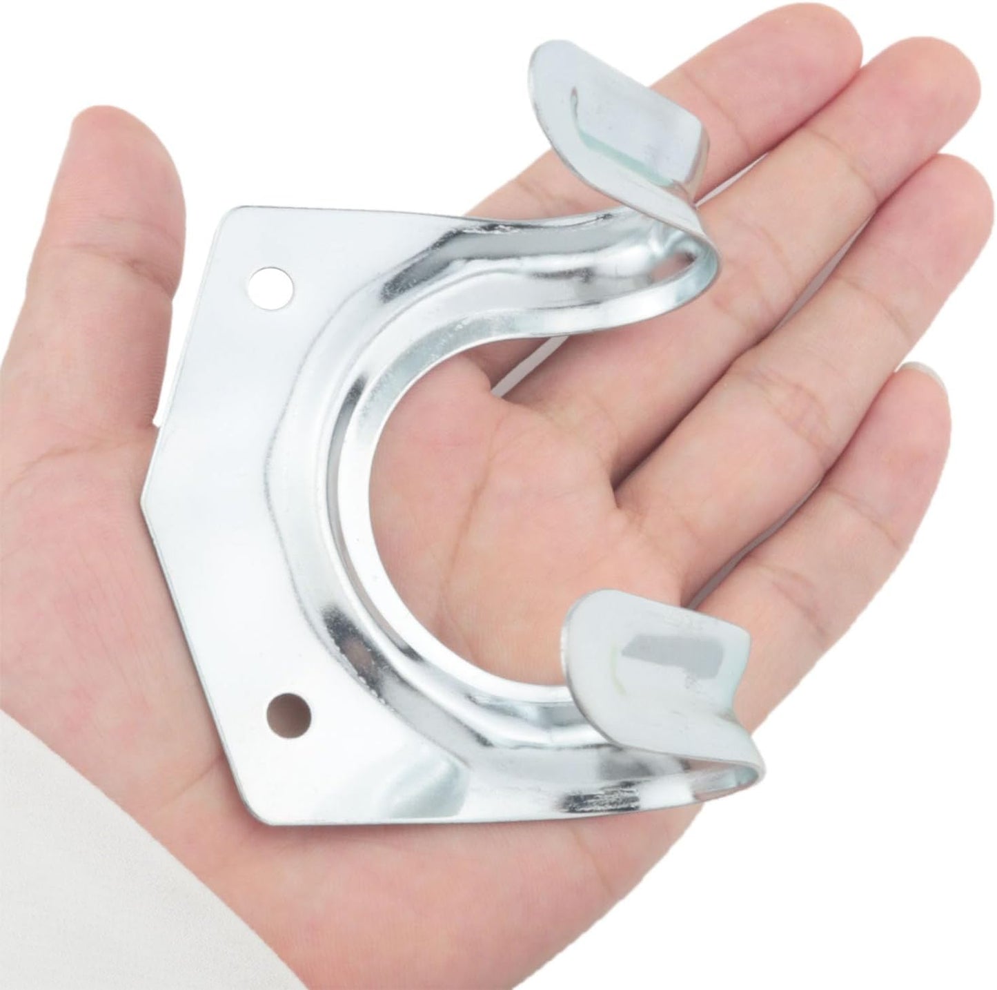 5PCS Garage Hooks Tool Organizer Wall Mounted Double Tool Hanger Hooks Set for Garage Shed Hanging Bracket Garden Tools