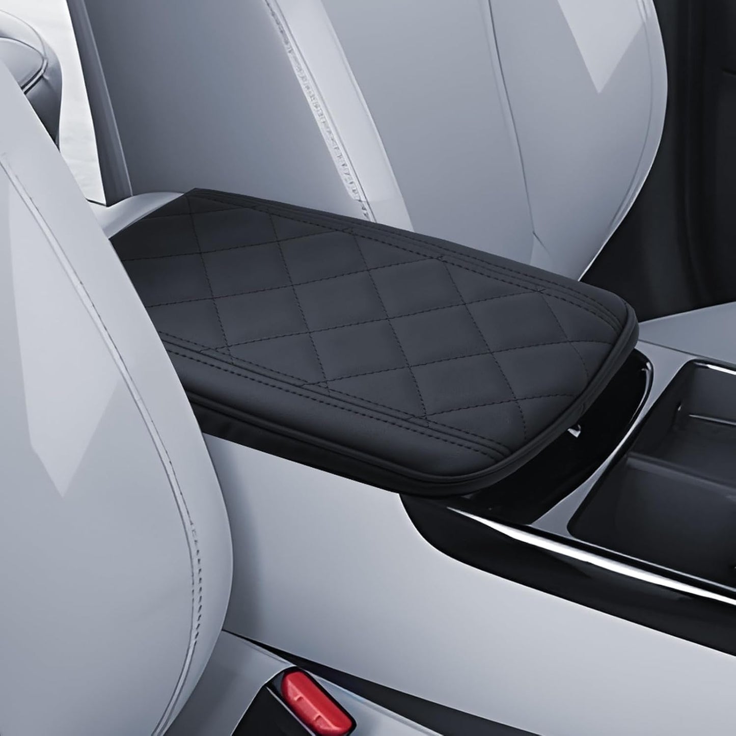 Armrest Cover for Hyundai Tucson 2025 Accessories Center Console Middle Lid Pad Protector for Car Elbow Rest