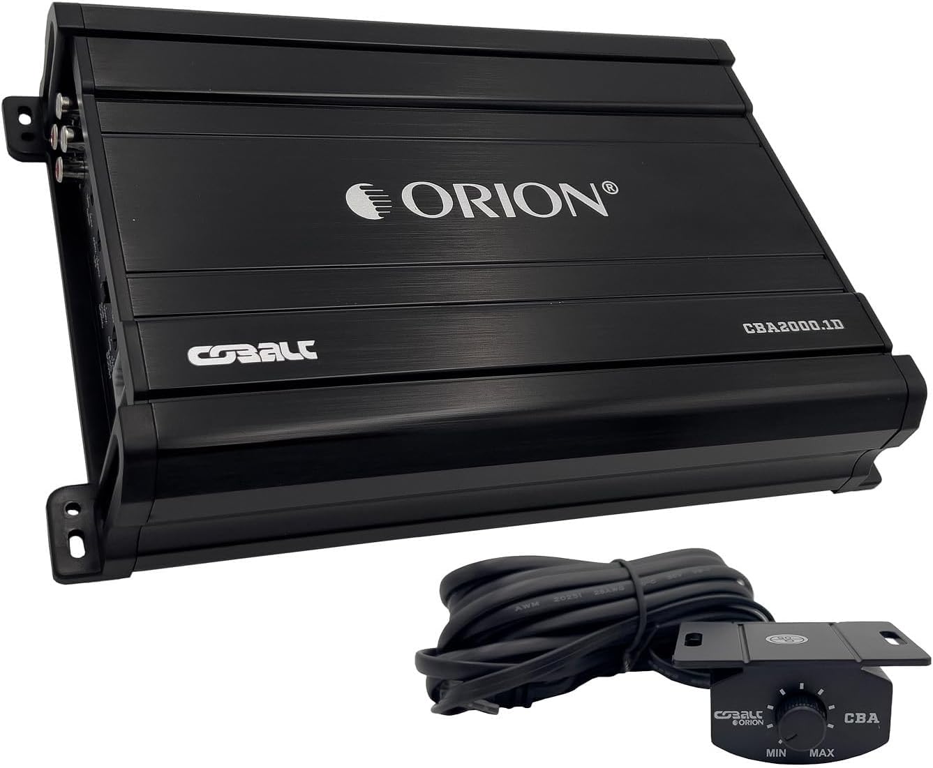 ORION CBA2000.1D Amp 2000W Max Amplifier + COKIT4 4GA Wiring Kit Combo for Car Audio VC Systems