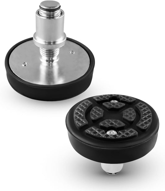 2 Pcs 35mm Car Lift Feet Pads Plus-High Heightening Rubber Feet Tray Fit for 2 Post Lift