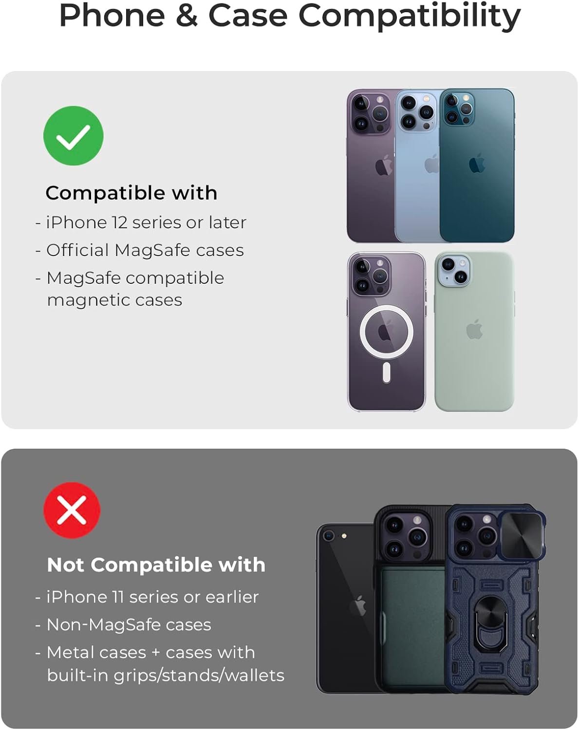 iOttie Velox Pro MagSafe Compatible Dash & Windshield Car Mount with Wireless Charging & CryoFlow™ Cooling Compatible with MagSafe Phones Including iPhone 12/13/14/15/16 Series (Car Charger Included)