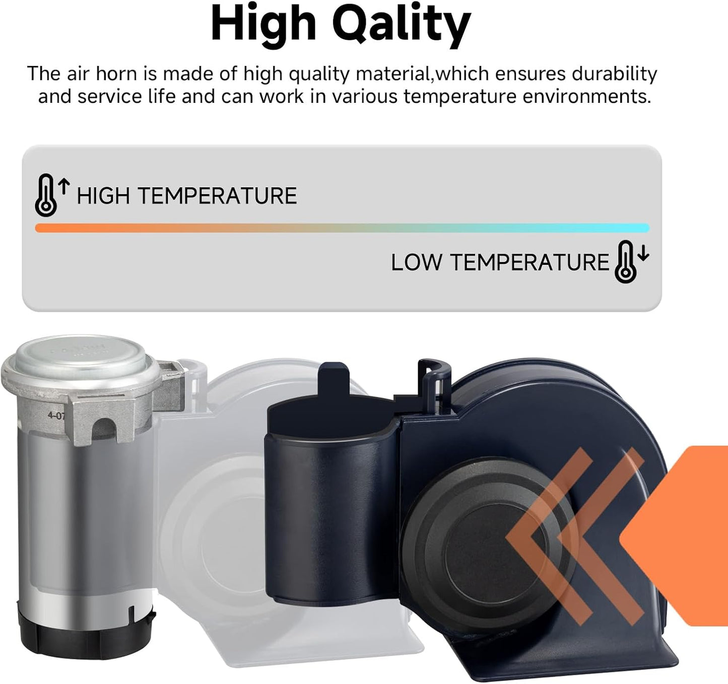 Air Horn 12V 150DB Loud Train Horn kit for Car Truck Motorcycles,Boat Airhorn Loud Truck Horn (blue horn with wire and button, 12v)