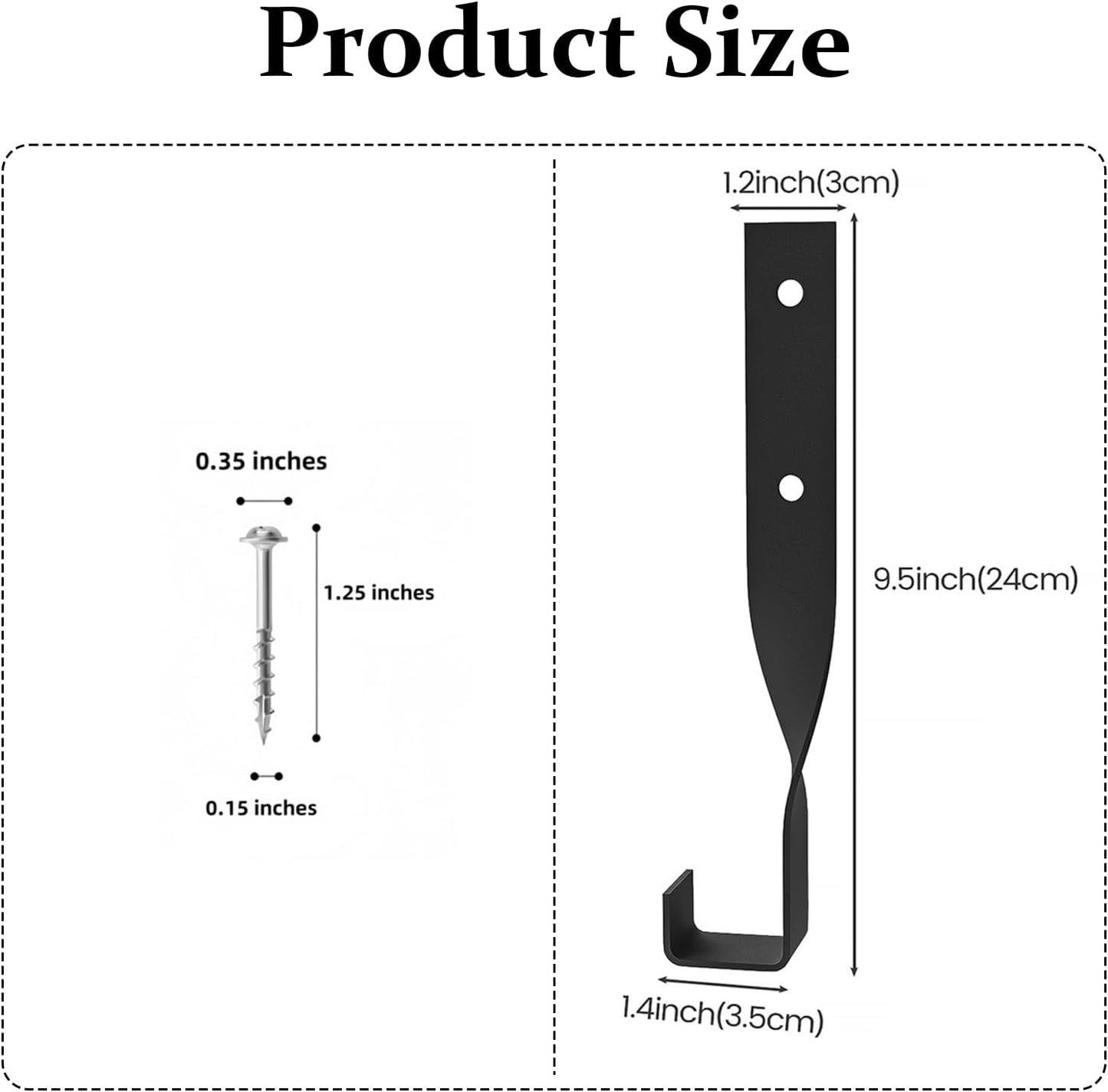 4PCS Chainsaw Wall Mount Storage Rack, Heavy-Duty Chainsaw & Tool Wall Mount Holder, Weed Eater String Trimmer Hanger, Backpack Blower Storage Hooks for Garage Organization
