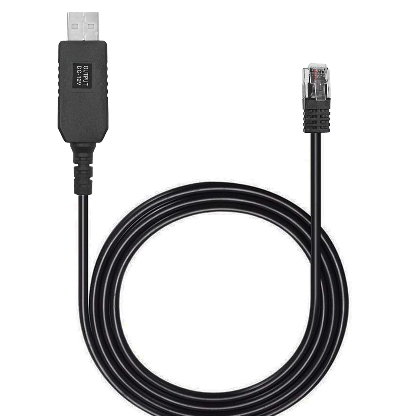 Radar Detector Cable for Escort Passport 9500ix, Beltronics, Uniden R1 R3 R7, USB to RJ11 Plug Cable 5Ft