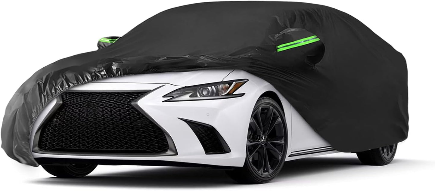 Proadsy 2025 Upgrade Car Cover Custom Fit for 2019-2025 Lexus ES ES300 330 350, Waterproof All Weather for Automobiles, Full Exterior Cover Rain Snow Sun Protector Indoor Outdoor Car Cover