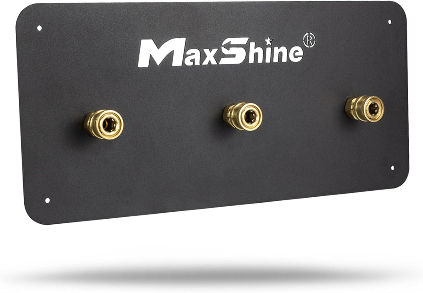 Maxshine 1/4" Universal Quick Connect Foam Cannon Holder – Wall-Mounted Organizer for Garage & Mobile Detailing – Holds Multiple Foam Cannons – Durable & Compatible Design