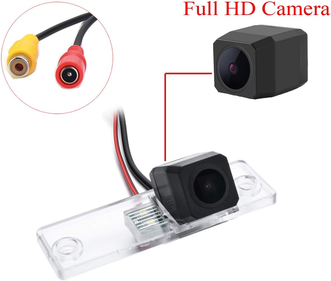 Full HD Car Rear View Camera for Toyota 4Runner/Hilux Surf/Toyota Fortuner SW4 / Toyota Innova & Waterproof and Shockproof Reversing Backup Camera (Full HD Camera)