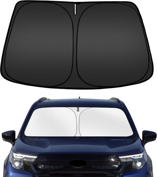 ARISMOTOR Windshield Sun Shade for Subaru Forester 2025, Custom Fit Foldable Front Window Sunshade Sun Visor Protector, Block UV Rays Keep Your Car Cooler