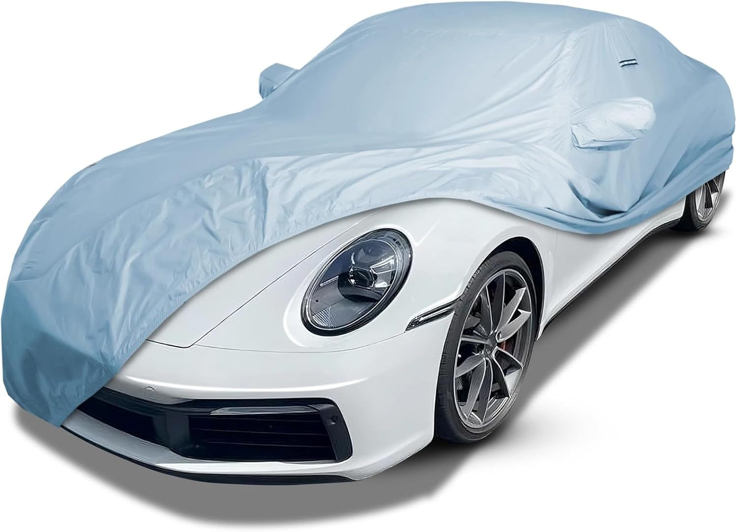 iCarCover Premium Car Cover for 1999-2024 Porsche 911 Heavy Duty Waterproof All Weather Automobiles Custom Fit Indoor Outdoor UV Snow Protection Covers with Straps and Bag