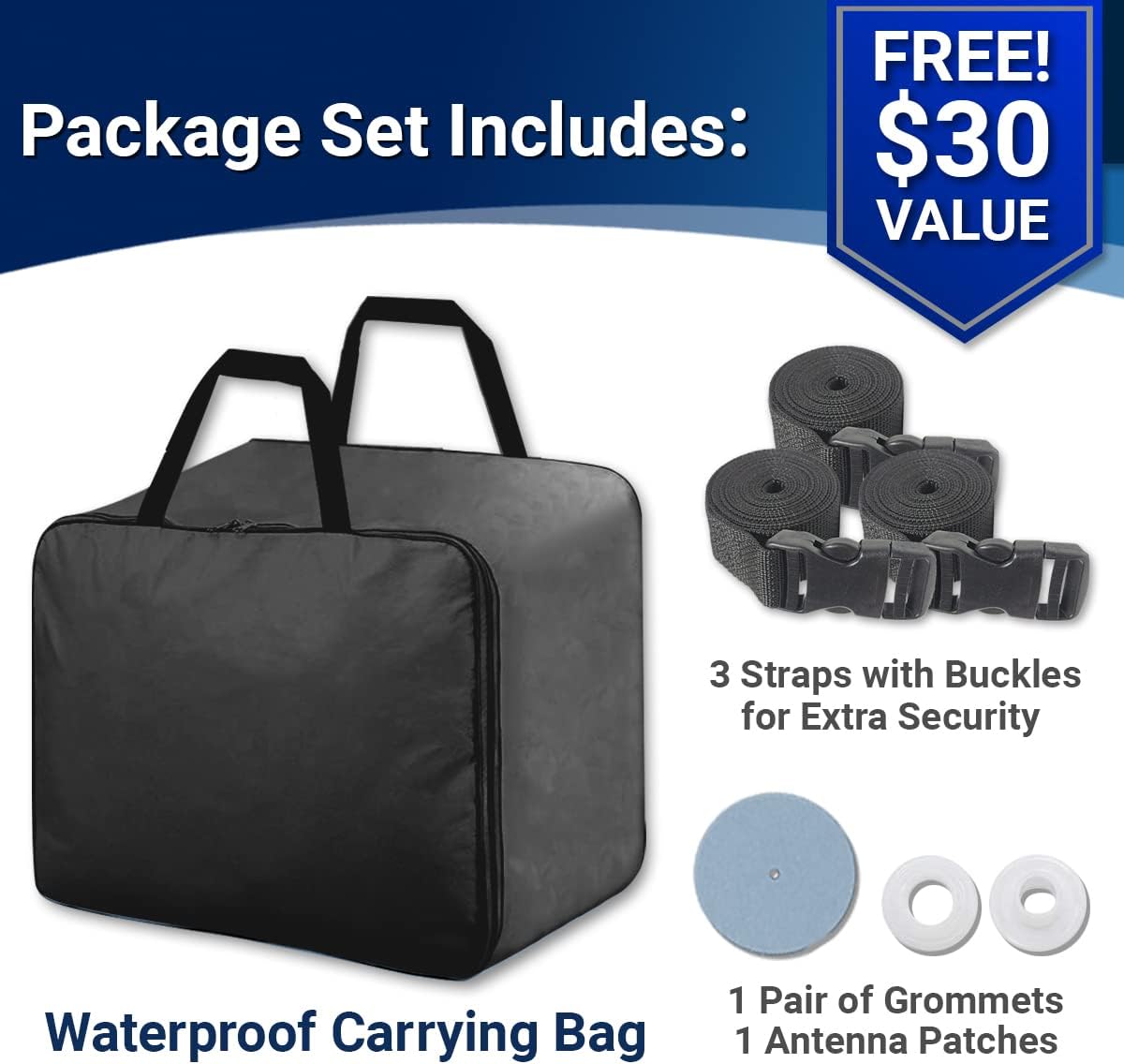 iCarCover Custom Car Cover for 1979-2004 Ford Mustang Waterproof All Weather Rain Snow UV Sun Protector Full Exterior Indoor Outdoor Car Cover (Stripe - Black/Red)