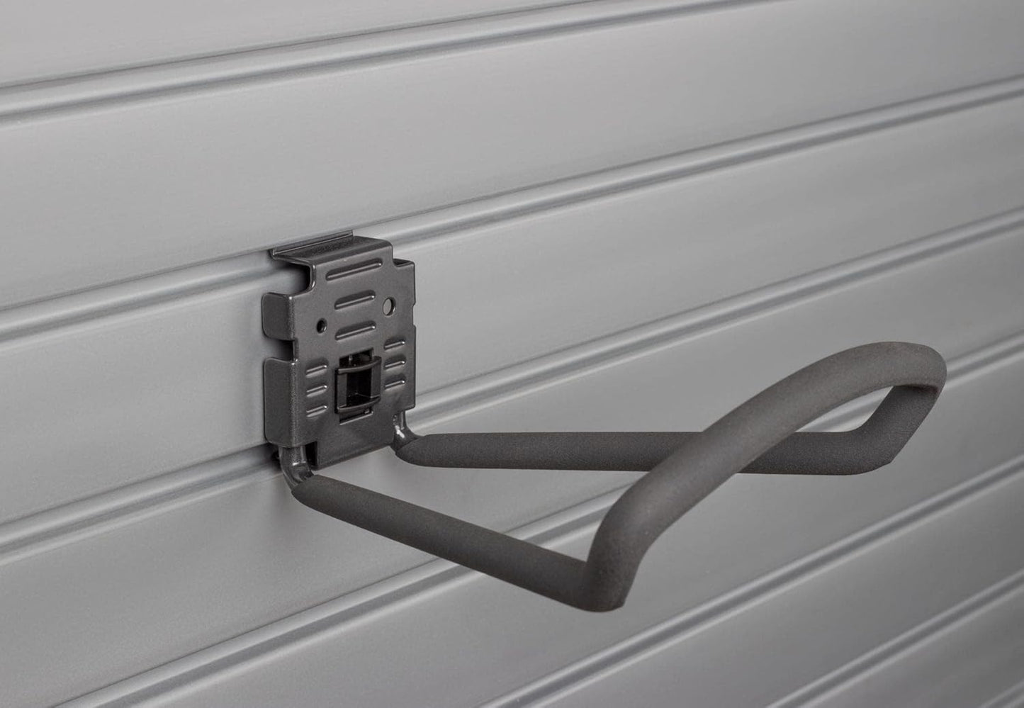 Handi Tool Rail with Deluxe Hook & Basket Kit - 82" Slatwall Strip with HandiWall Accessories