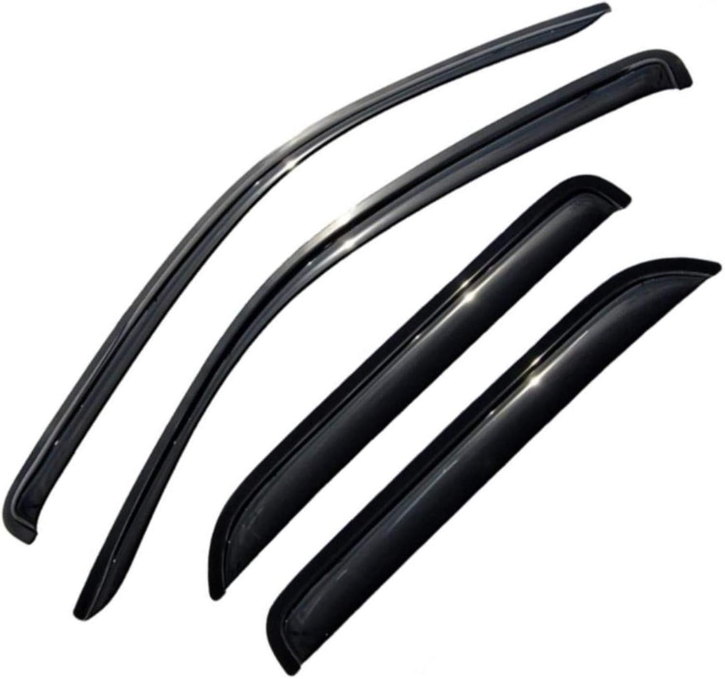 4pcs Side Window Deflectors Window Visors for 02-06 Altima Sedan Sun/Rain Guard Visor