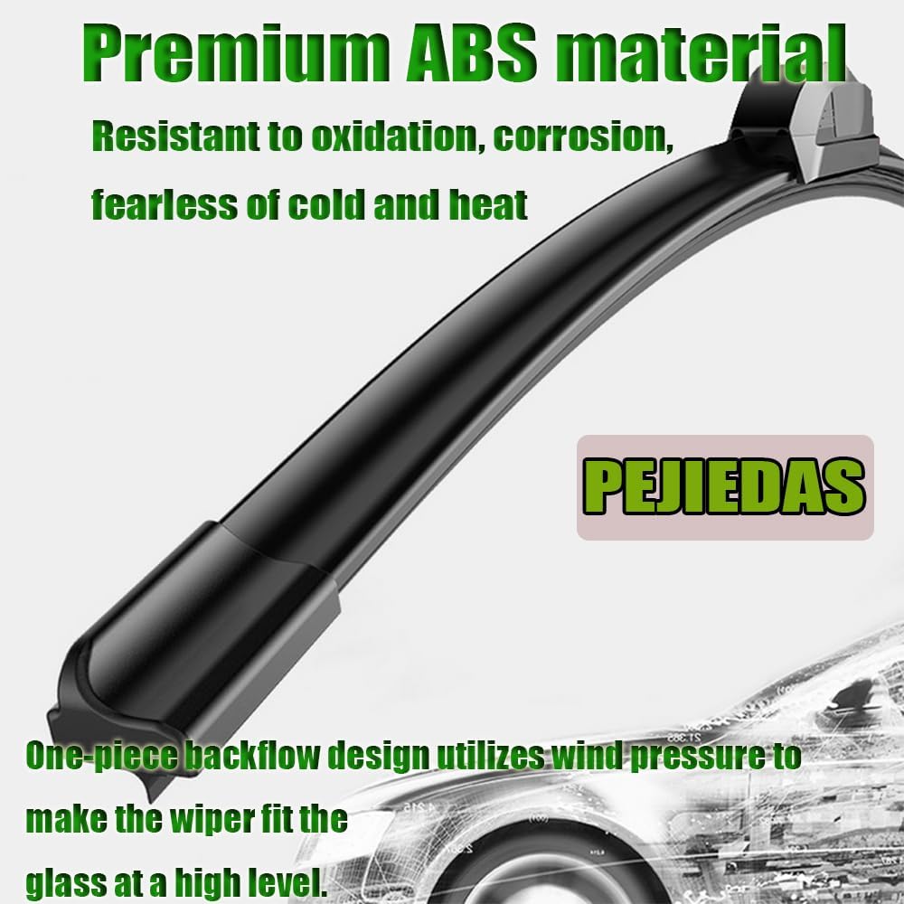 OEM Quality Front Wiper Blades, Replacement for 2007-2015 Nissan Altima,2009-2014 Maxima, OE Original Style (28 Inch + 17 Inch Front Wiper Blades)