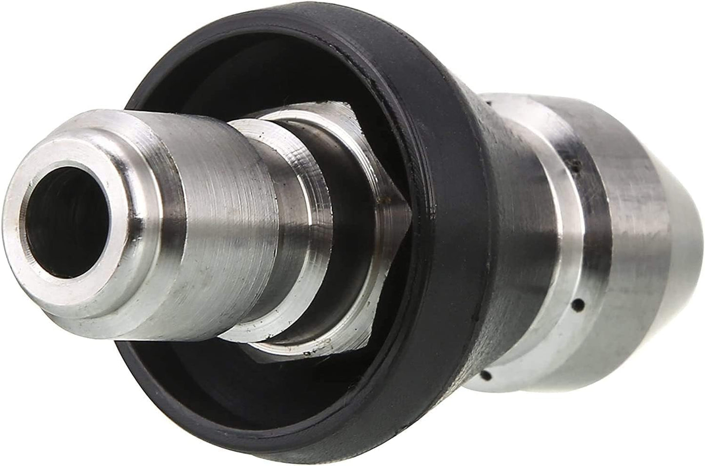 Pressure Washer Sewer Jetter Nozzle with Stainless Steel, Durable Design Sewer Jet Nozzle,Pressure Drain Jetter Hose Nozzle,1/4'' Quickly Connector, 5000 PSI Orifice 6.5