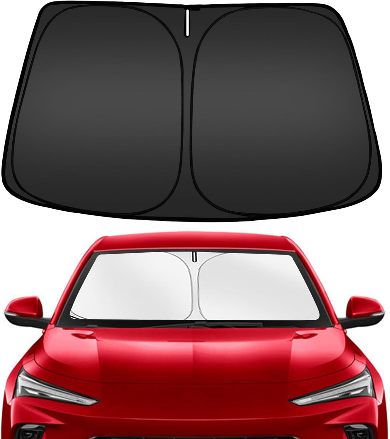 ARISMOTOR Windshield Sun Shade for Buick Envista 2024-2025 2026, Custom Fit Foldable Front Window Sunshade Sun Visor Protector, Block UV Rays Keep Your Car Cooler