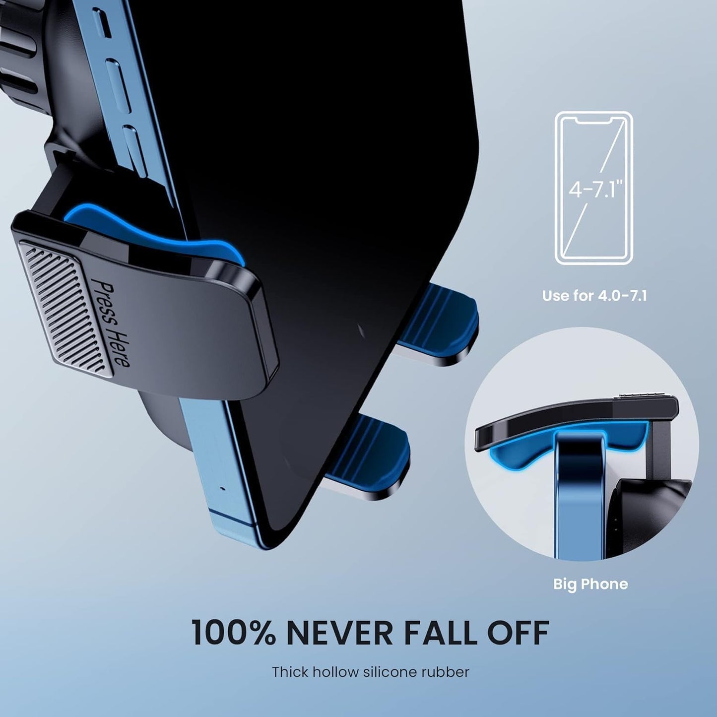 Phone Holders for Your Car Automobile Cell Phone Holder Car Mount for iPhone Universal Car Dashboard Mount Fit All Phone